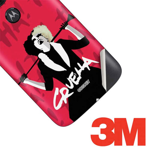 Disney Cruella (2021) Evil Laugh Moto E5 Play Skin