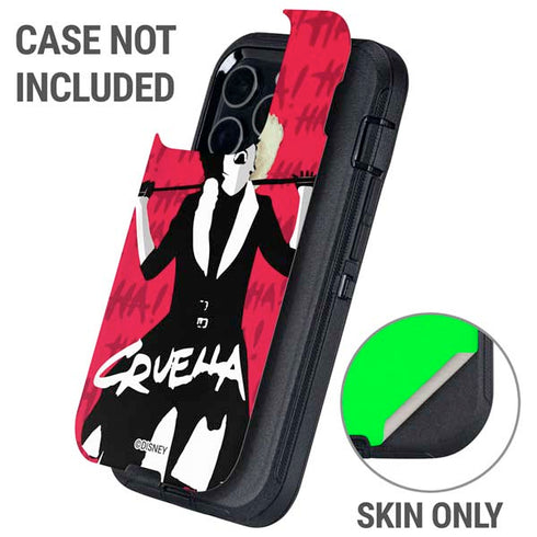Disney Cruella (2021) Evil Laugh Otterbox Defender iPhone Skin