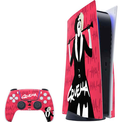 Disney Cruella (2021) Evil Laugh PS5 Bundle Skin