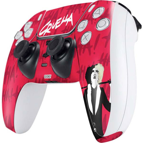 Disney Cruella (2021) Evil Laugh PS5 Controller Skin