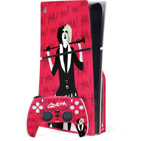 Disney Cruella (2021) Evil Laugh PS5 Slim Disk Bundle Skin