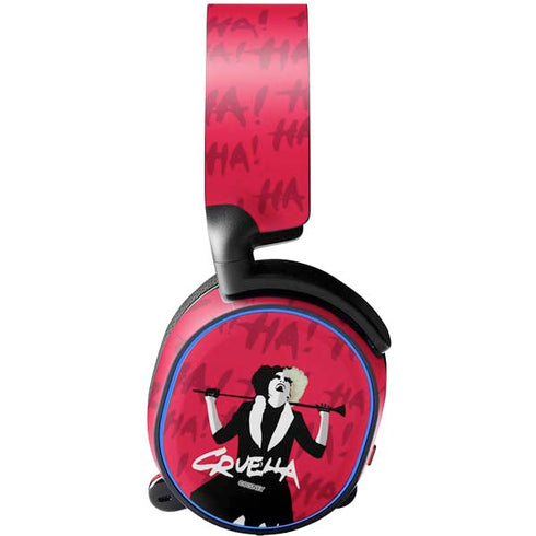 Disney Cruella (2021) Evil Laugh SteelSeries Arctis 3 Skin