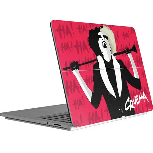 Disney Cruella (2021) Evil Laugh Surface Laptop Studio Skin