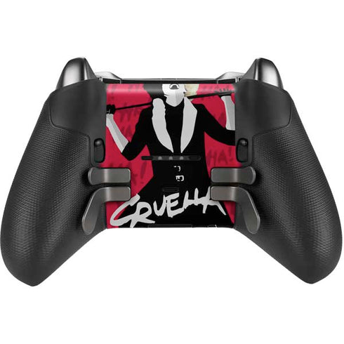 Disney Cruella (2021) Evil Laugh Xbox Elite Wireless Controller Series 2 Skin