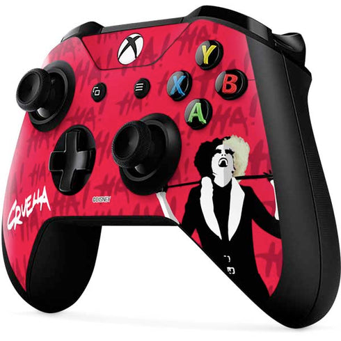 Disney Cruella (2021) Evil Laugh Xbox One X Controller Skin