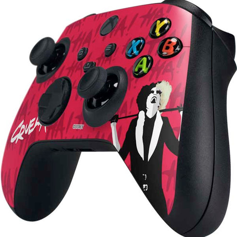 Disney Cruella (2021) Evil Laugh Xbox Series X Controller Skin