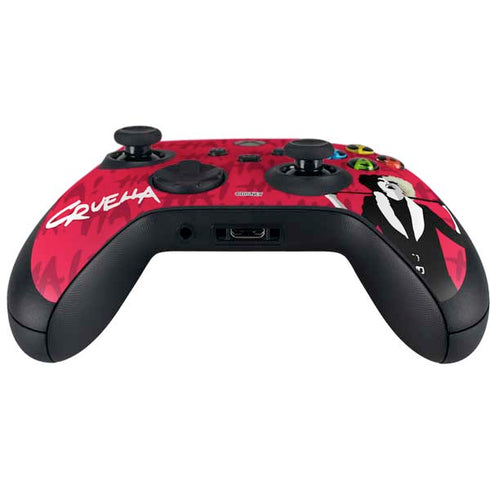 Disney Cruella (2021) Evil Laugh Xbox Series X Controller Skin