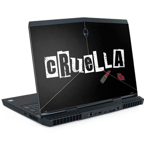 Disney Cruella (2021) Logo and Lipstick Dell Alienware Skin