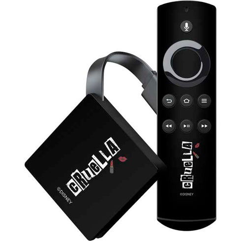 Disney Cruella (2021) Logo and Lipstick Amazon Fire TV Skin