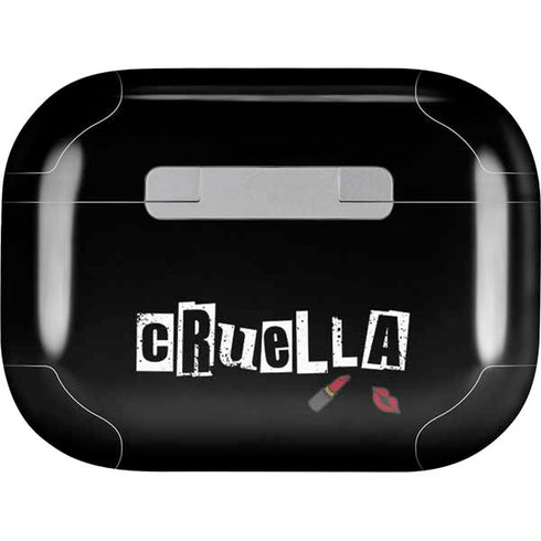 Disney Cruella (2021) Logo and Lipstick Apple AirPods Pro Skin