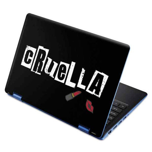 Disney Cruella (2021) Logo and Lipstick Aspire R11 11.6in Skin