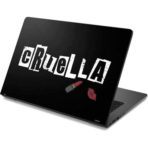 Disney Cruella (2021) Logo and Lipstick Dell Chromebook Skin