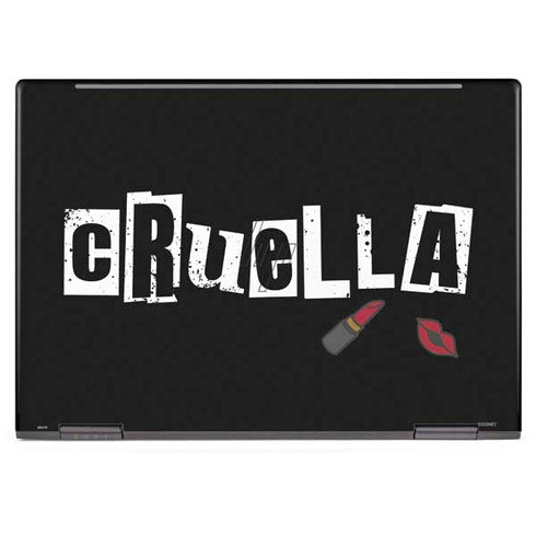 Disney Cruella (2021) Logo and Lipstick HP Envy Skin