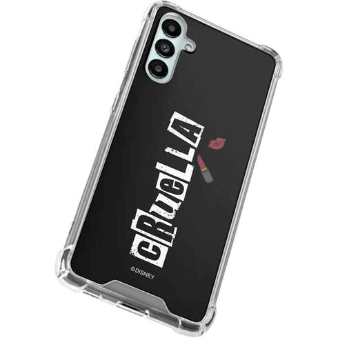 Disney Cruella (2021) Logo and Lipstick Galaxy A15 5G Clear Case
