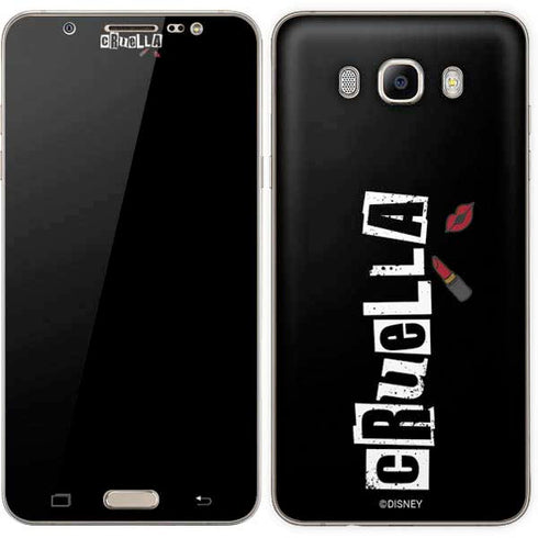 Disney Cruella (2021) Logo and Lipstick Galaxy J7 Skin