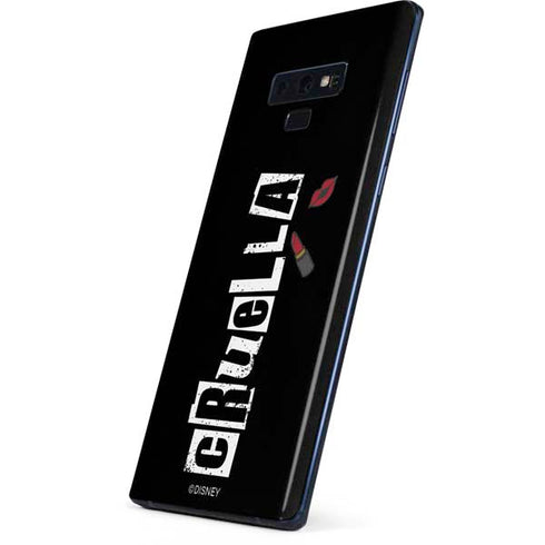 Disney Cruella (2021) Logo and Lipstick Galaxy Note 9 Skin