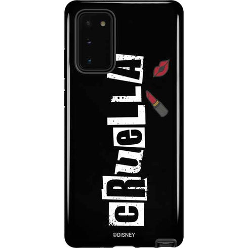 Disney Cruella (2021) Logo and Lipstick Galaxy Note20 5G Pro Case