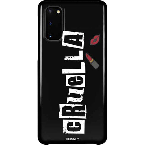 Disney Cruella (2021) Logo and Lipstick Galaxy S20 Lite Case