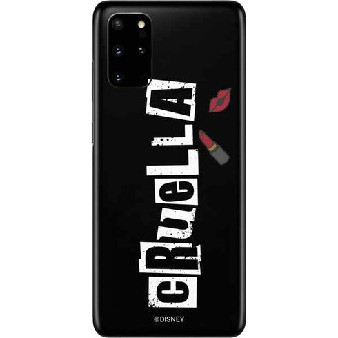 Disney Cruella (2021) Logo and Lipstick Galaxy S20 Plus Skin