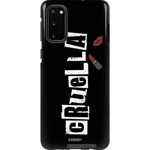 Disney Cruella (2021) Logo and Lipstick Galaxy S20 Pro Case