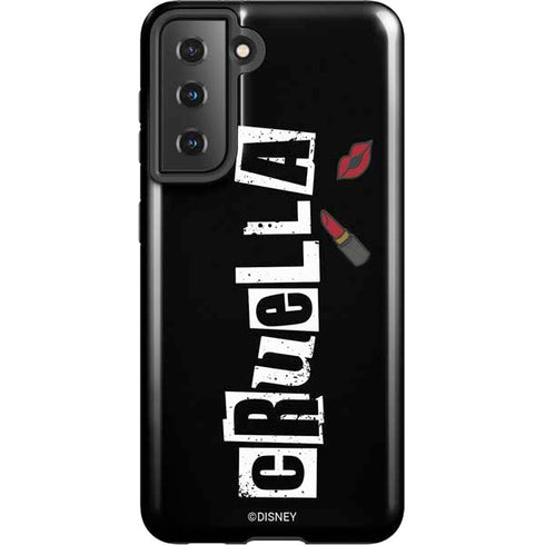 Disney Cruella (2021) Logo and Lipstick Galaxy S21 5G Pro Case