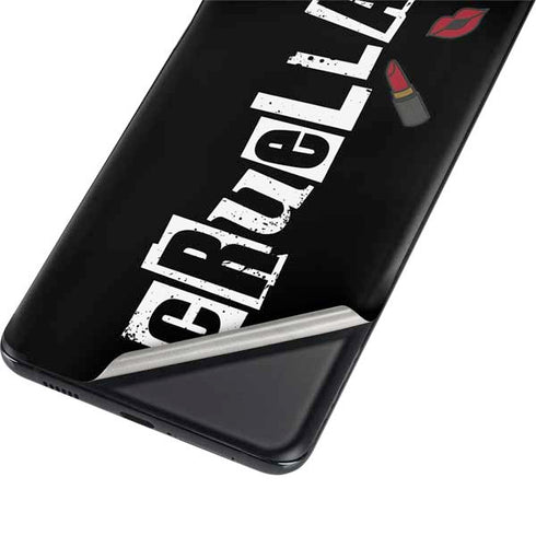 Disney Cruella (2021) Logo and Lipstick Galaxy S21 5G Skin
