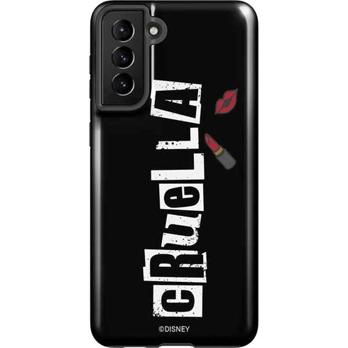Disney Cruella (2021) Logo and Lipstick Galaxy S21 Plus 5G Pro Case