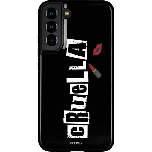 Disney Cruella (2021) Logo and Lipstick Galaxy S22 Plus Pro Case