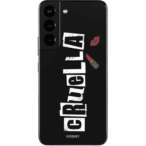 Disney Cruella (2021) Logo and Lipstick Galaxy S22 Skin