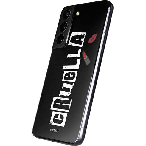Disney Cruella (2021) Logo and Lipstick Galaxy S22 Skin