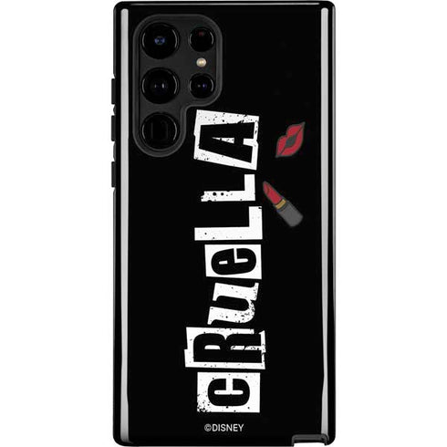 Disney Cruella (2021) Logo and Lipstick Galaxy S22 Ultra Pro Case