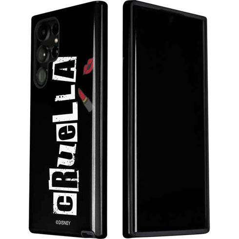 Disney Cruella (2021) Logo and Lipstick Galaxy S22 Ultra Pro Case