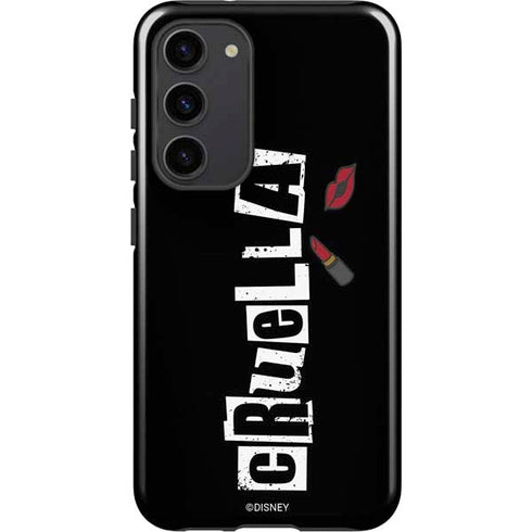 Disney Cruella (2021) Logo and Lipstick Galaxy S23 Plus Pro Case