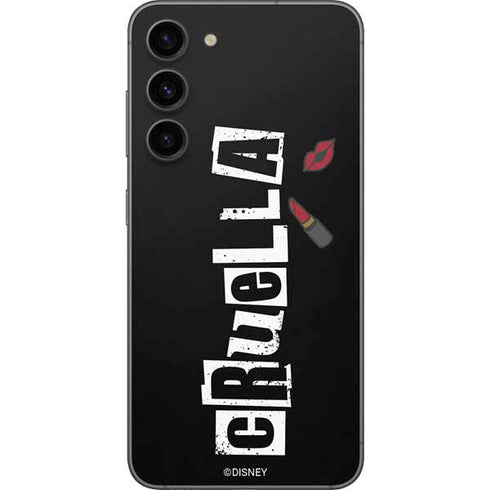 Disney Cruella (2021) Logo and Lipstick Galaxy S23 Plus Skin