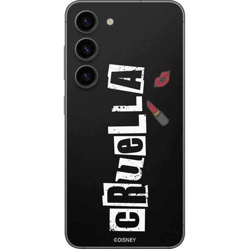Disney Cruella (2021) Logo and Lipstick Galaxy S23 Skin