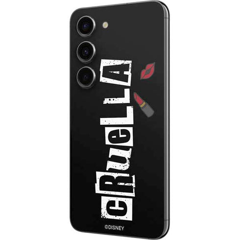 Disney Cruella (2021) Logo and Lipstick Galaxy S23 Skin