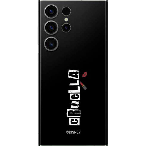 Disney Cruella (2021) Logo and Lipstick Galaxy S23 Ultra Skin