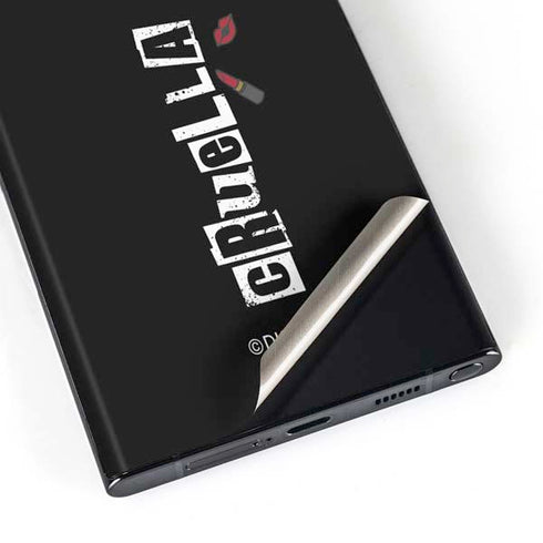 Disney Cruella (2021) Logo and Lipstick Galaxy S23 Ultra Skin