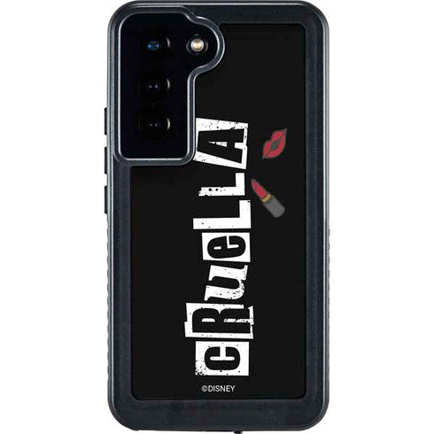 Disney Cruella (2021) Logo and Lipstick Galaxy S23 Waterproof Case