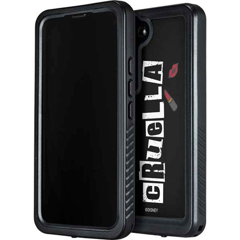 Disney Cruella (2021) Logo and Lipstick Galaxy S23 Waterproof Case