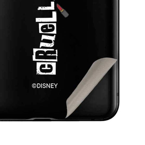 Disney Cruella (2021) Logo and Lipstick Galaxy Z Flip Skin