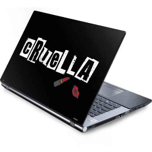 Disney Cruella (2021) Logo and Lipstick Generic Laptop Skin