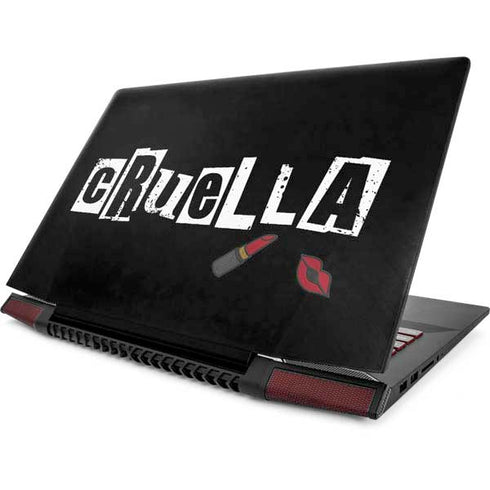Disney Cruella (2021) Logo and Lipstick Lenovo IdeaPad Skin