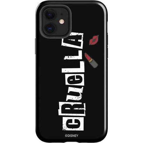 Disney Cruella (2021) Logo and Lipstick iPhone 12 Impact Case