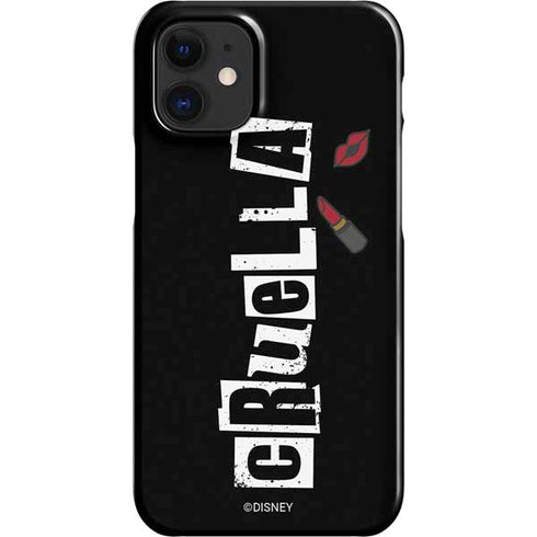 Disney Cruella (2021) Logo and Lipstick iPhone 12 Mini Lite Case