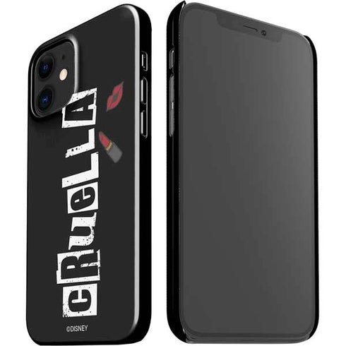 Disney Cruella (2021) Logo and Lipstick iPhone 12 Mini Lite Case