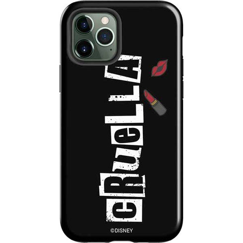 Disney Cruella (2021) Logo and Lipstick iPhone 12 Pro Impact Case