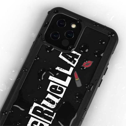 Disney Cruella (2021) Logo and Lipstick iPhone 12 Pro Max Waterproof Case