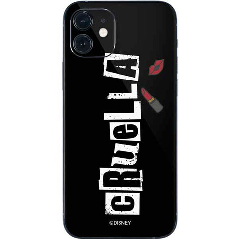 Disney Cruella (2021) Logo and Lipstick iPhone 12 Skin