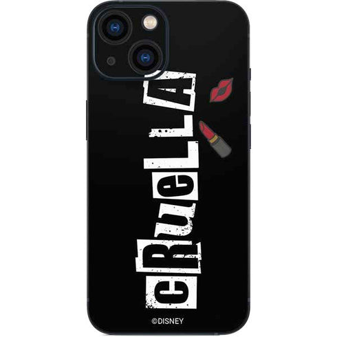 Disney Cruella (2021) Logo and Lipstick iPhone 13 Mini Skin